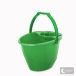 Bonus Felmosóvödör 11L + facsaró kosár - zöld