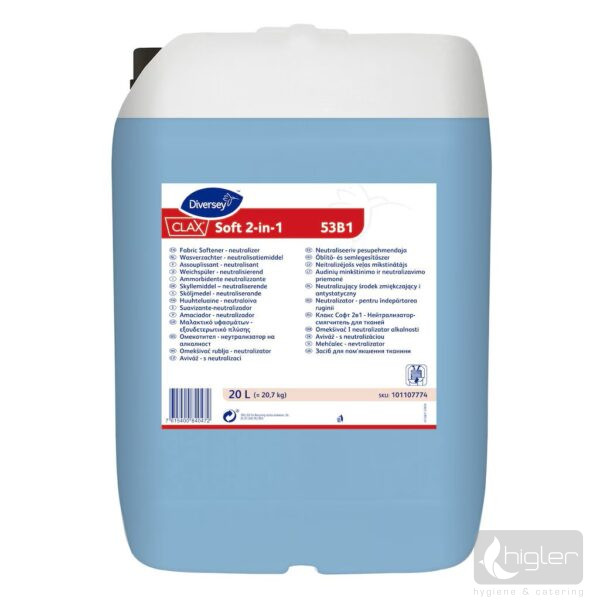 Clax Soft 2-in-1 53B1 - Öblítő- és semlegesítőszer 20L