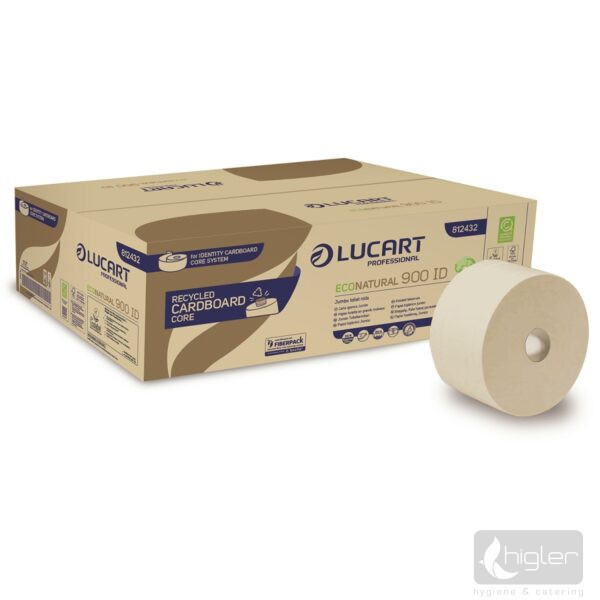 Toalettpapír Lucart Eco 900 ID Cardbore Core 12tek/#