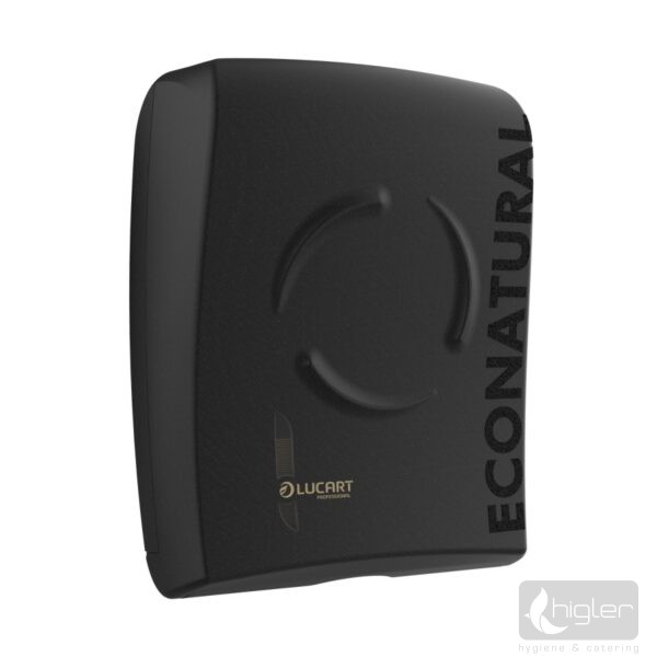 Lucart Econatural FLOW Autocut kéztörlő adagoló, fekete