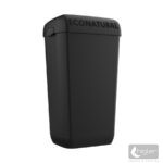 Lucart Econatural Flow hulladékgyűjtő - fekete 23L