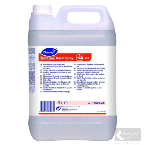 Soft Care Des E Spray 5 l - 2 kanna/#
