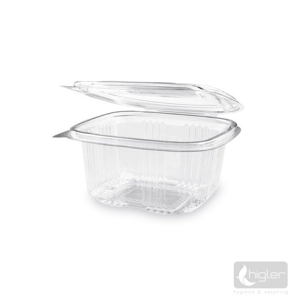 Egybefedeles tálka szögletes - 500ml 50db/cs 18cs/#