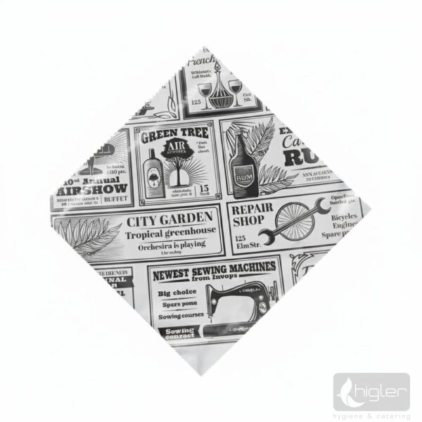Papírtasak "Vintage Journale" 150x170mm 500db/cs 8cs/#