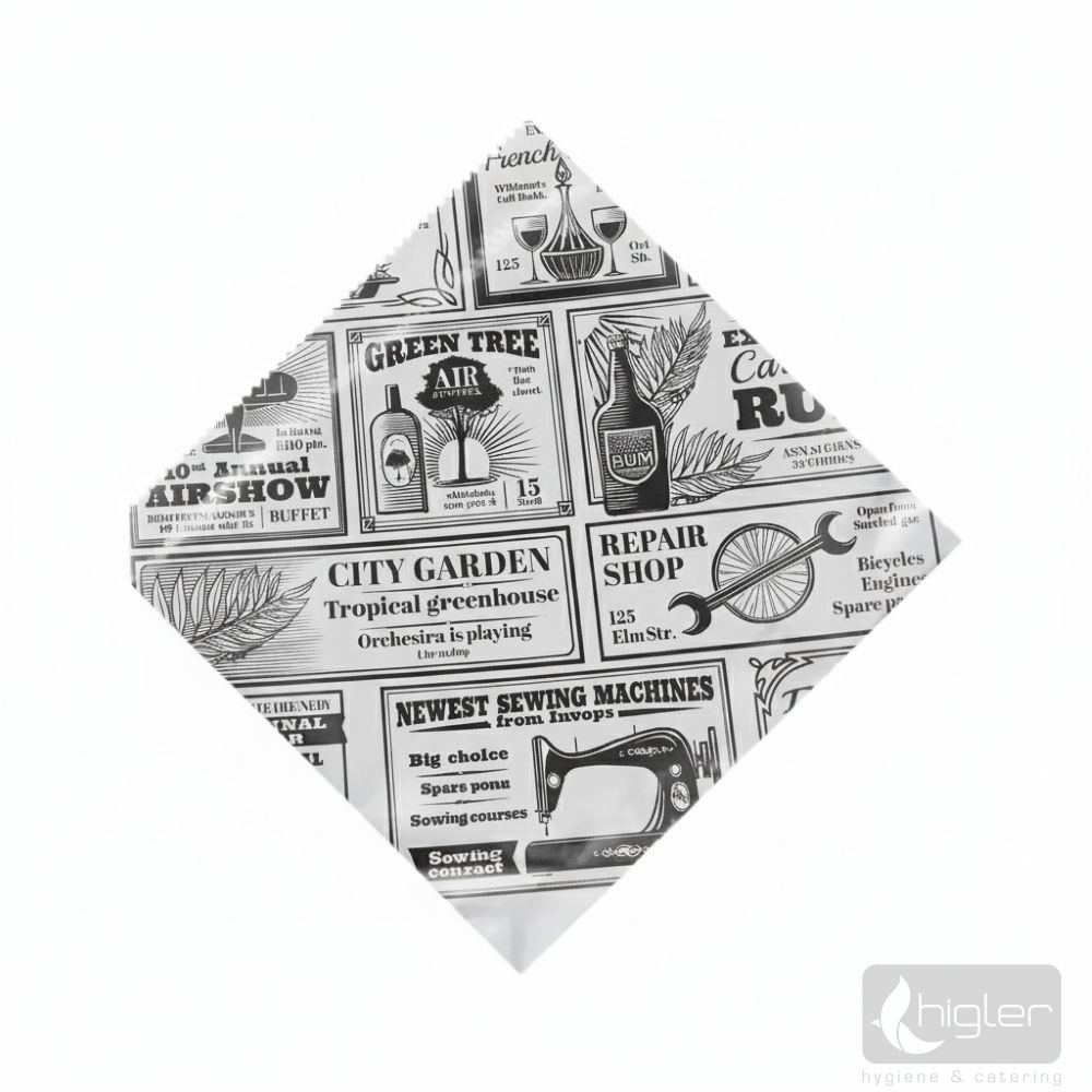 vintage_journal tasak_g Papírtasak "Vintage Journale" 150x170mm 500db/cs 8cs/# - Image 1