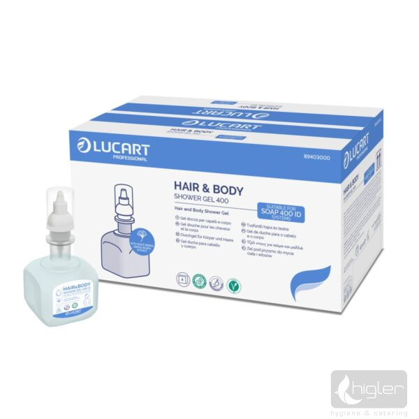 Lucart Identity Hair & Body 400ml tusfürdő és sampon