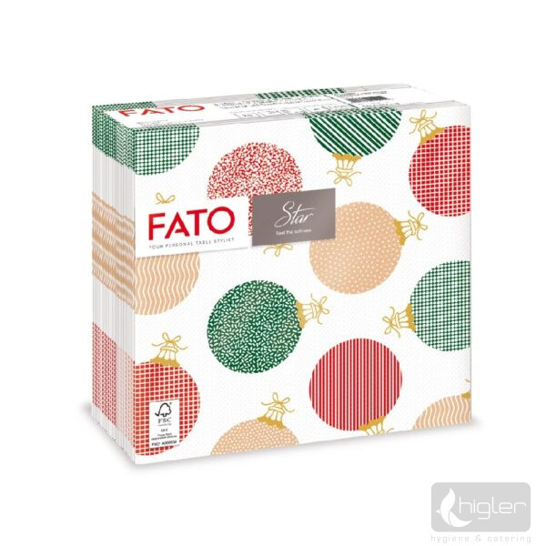 Fato karácsonyi szalvéta 38x38cm "Bubble Gold"