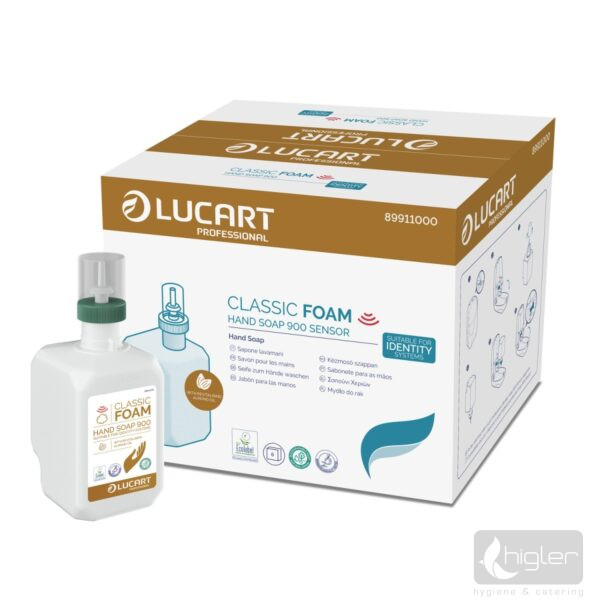 Lucart Identity Classic 900 habszappan 1125adag/900ml 6db/#